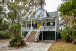 Front of 22 Fiddlers Point on Fripp Island