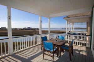 Fripp Island porch with a view 