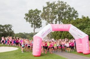 pledge-the-pink-start line