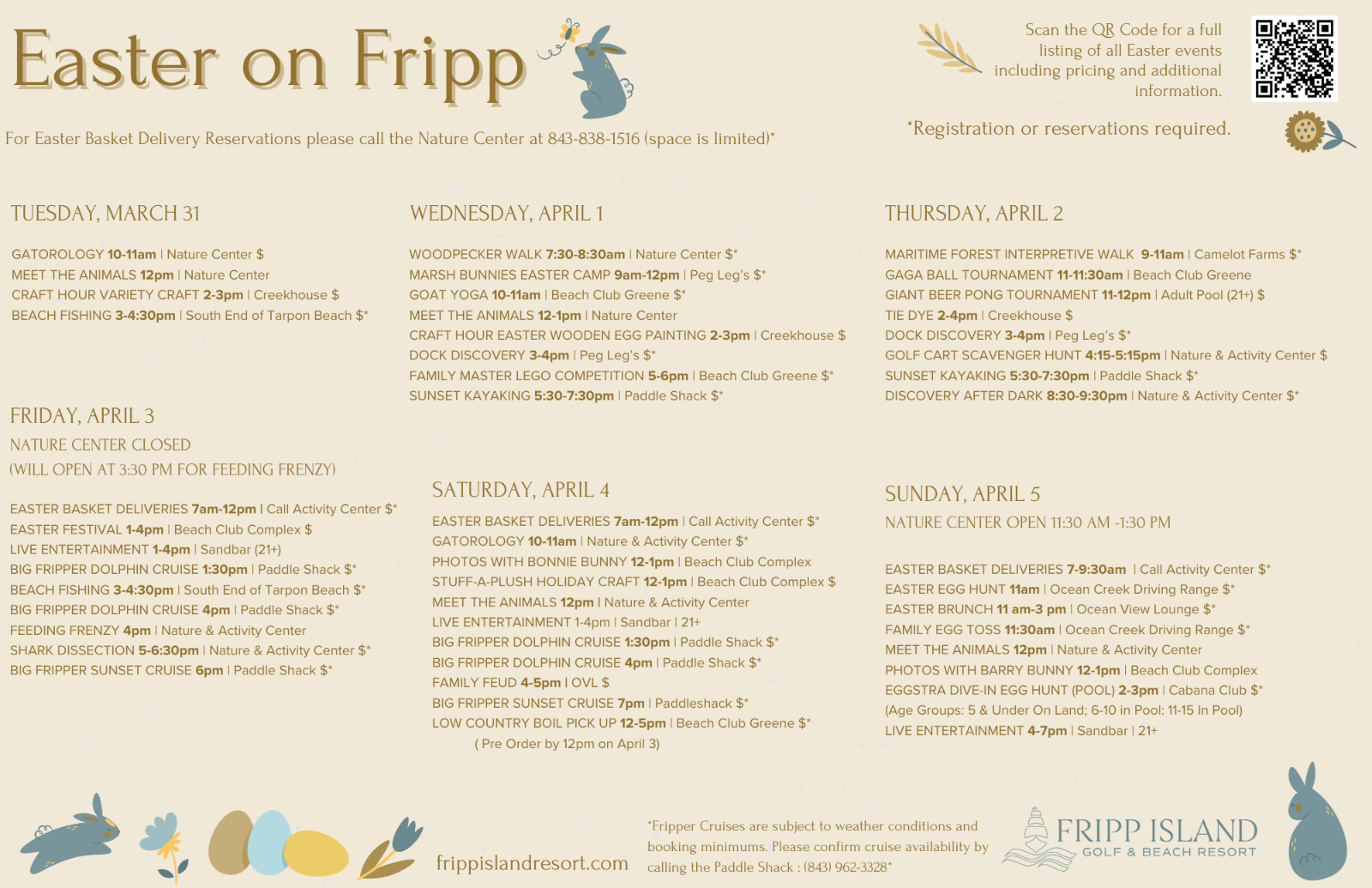 Easter 2025 Schedule