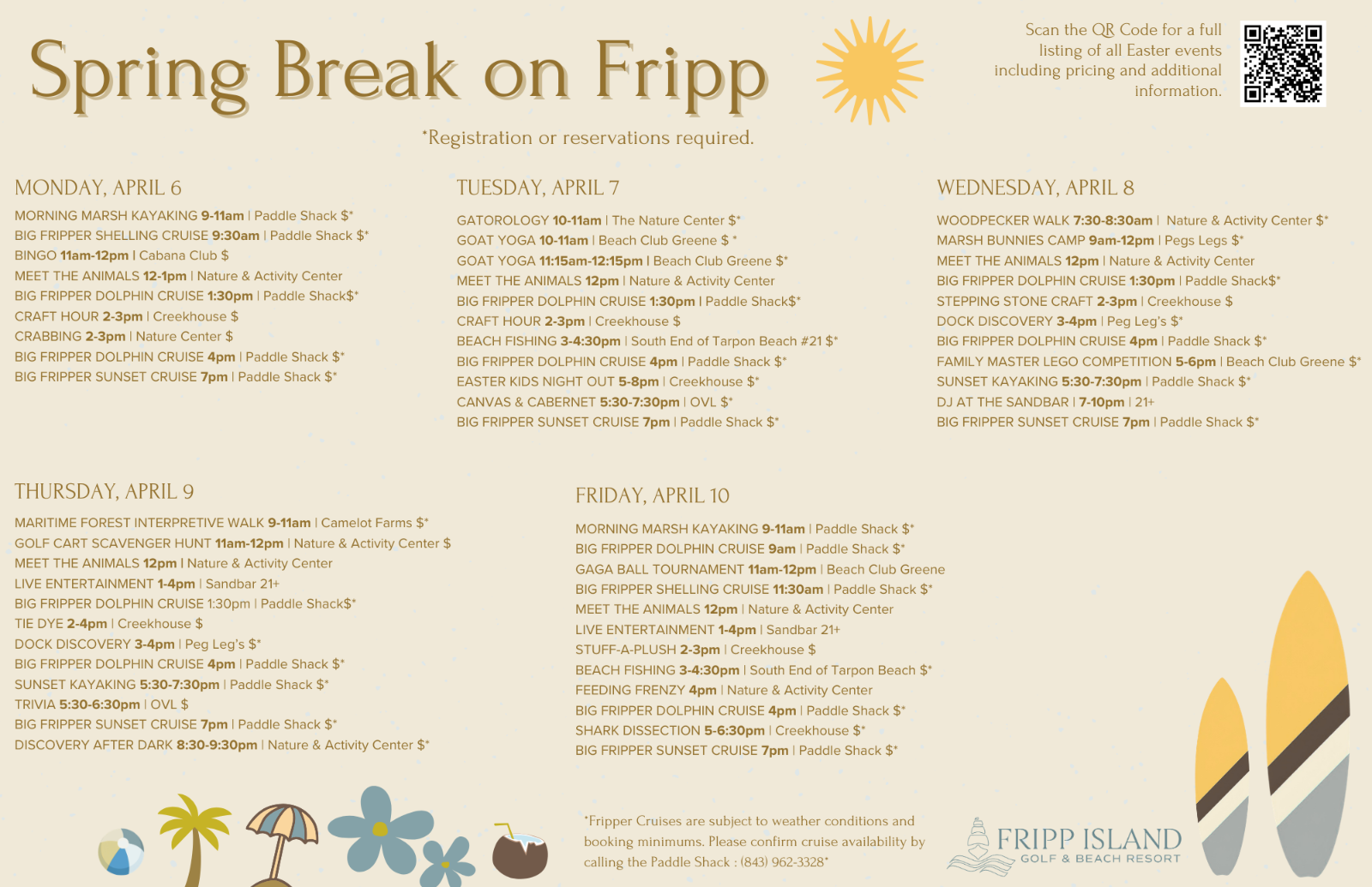 Easter 2025 Schedule